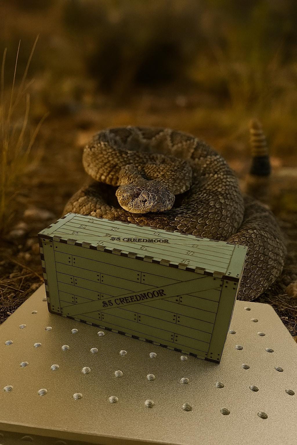 .22 Creedmoor Ammo Box Laser File for Cutting and Engraving