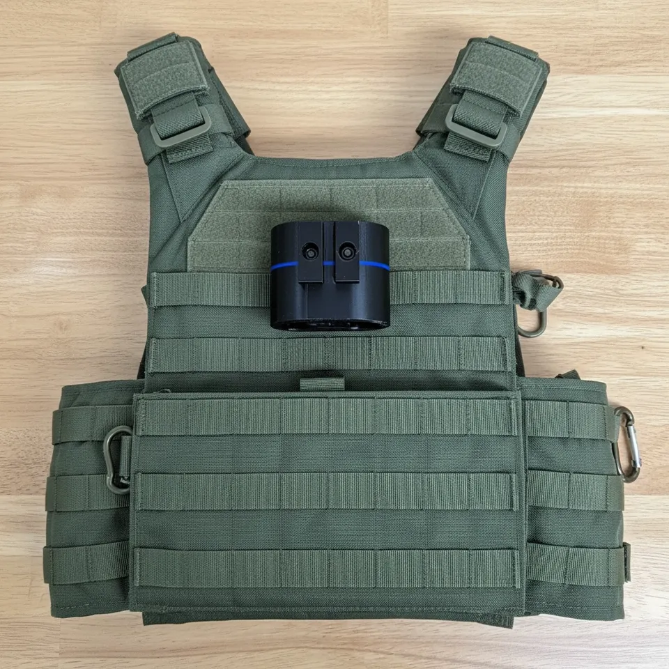 Motorola APX 6000 Radio Holster STL – Extended 4547A/4486A Battery, Thin Blue Line Edition photo 10