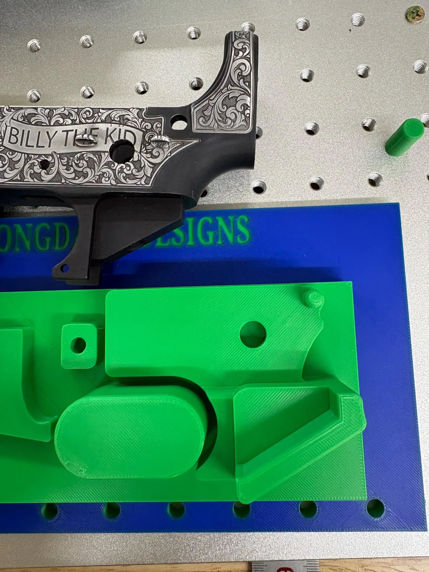 AR-15 80% Lower & Upper Laser Engraving Jig – Gen4, 2-Piece Set