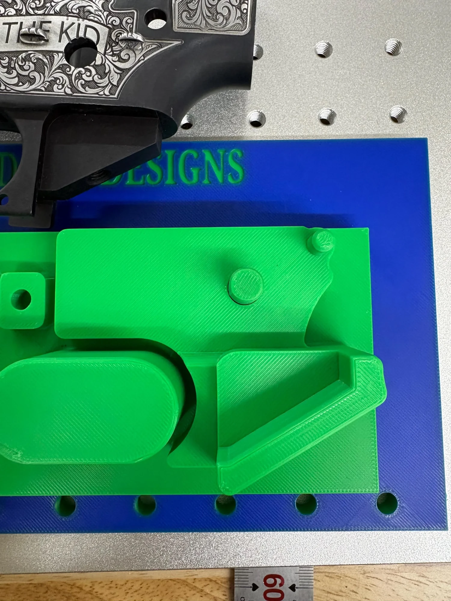 AR-15 80% Lower & Upper Laser Engraving Jig – Gen4, 2-Piece Set photo 2