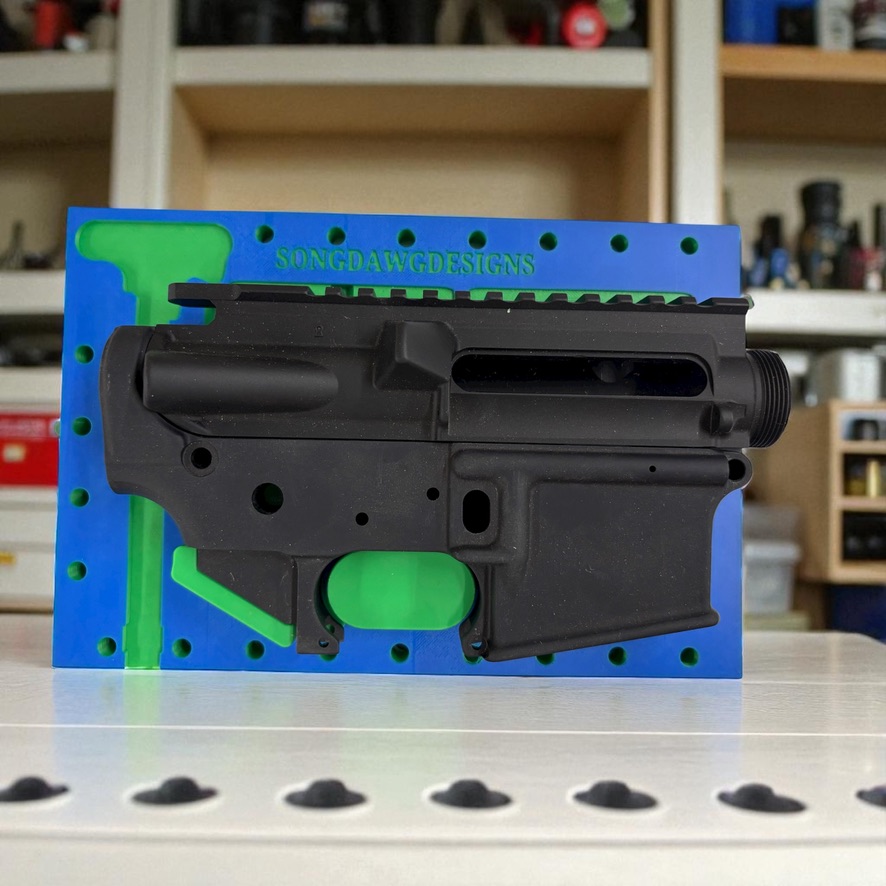 AR-15 Lower & Upper Laser Engraving Jig – Gen4, 2-Piece Set (Standard) photo 2