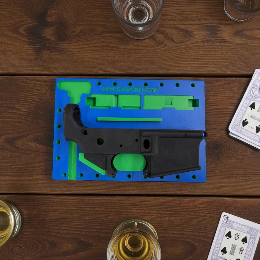AR-15 Lower & Upper Laser Engraving Jig – Gen4, 2-Piece Set (Standard) photo 4