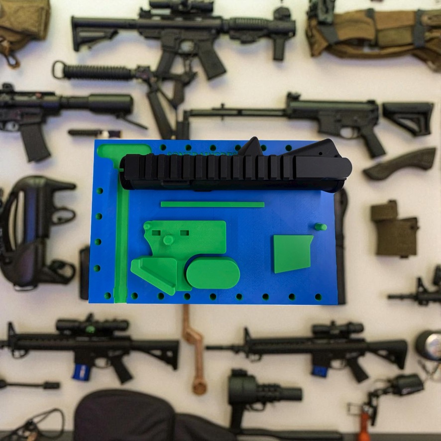 AR-15 Lower & Upper Laser Engraving Jig – Gen4, 2-Piece Set (Standard) photo 6