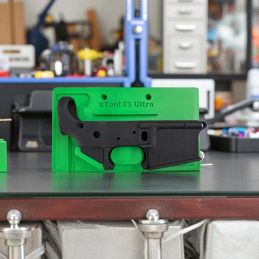 AR-15 Laser Engraving Jig for xTool F1 Ultra Lower and Upper Receiver Jig photo 5
