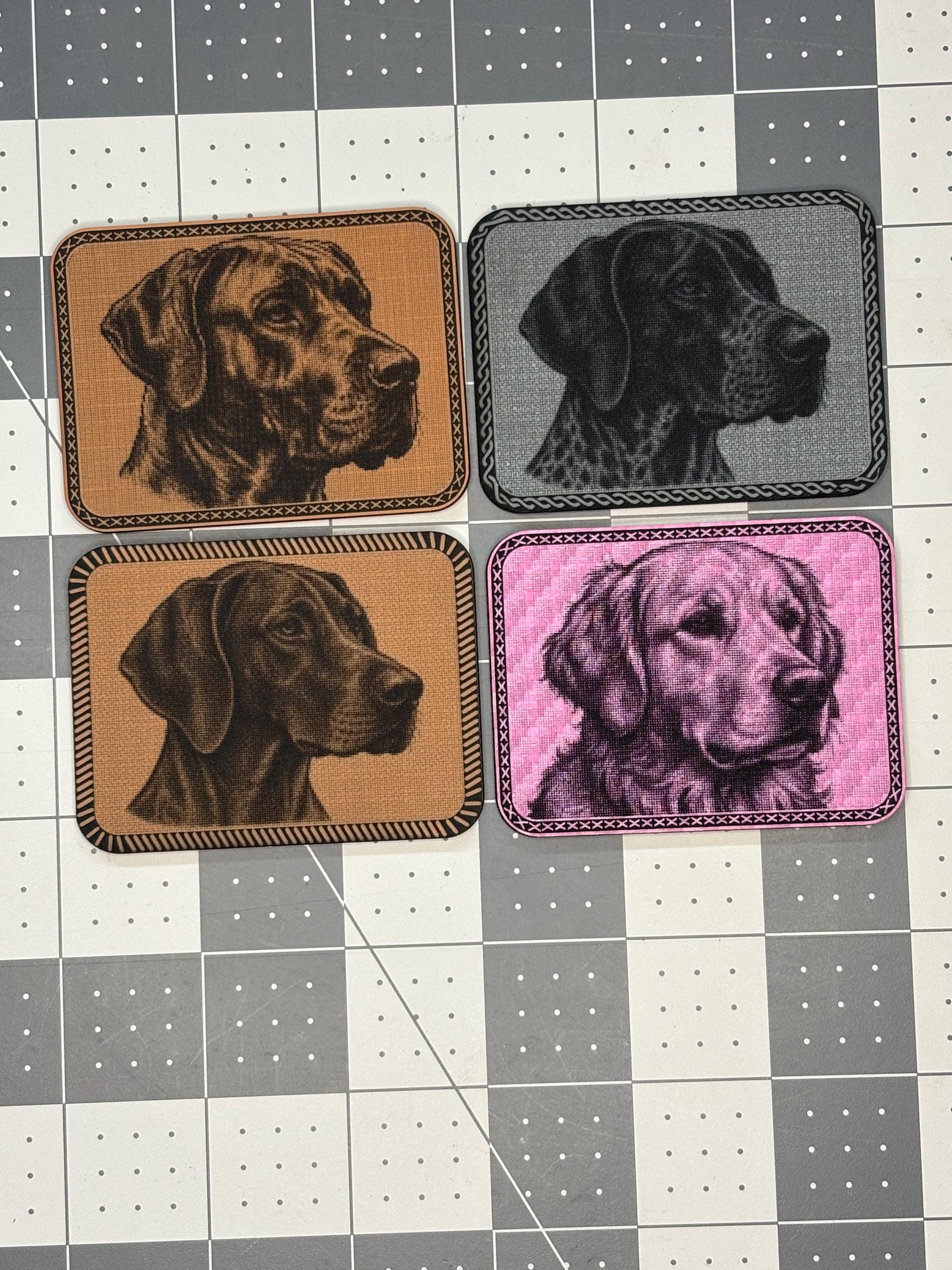 Bird Dog SVG Bundle – German Shorthaired Pointer, Vizsla, Black Lab & Golden Retriever Vector-Dot Laser Files photo 2