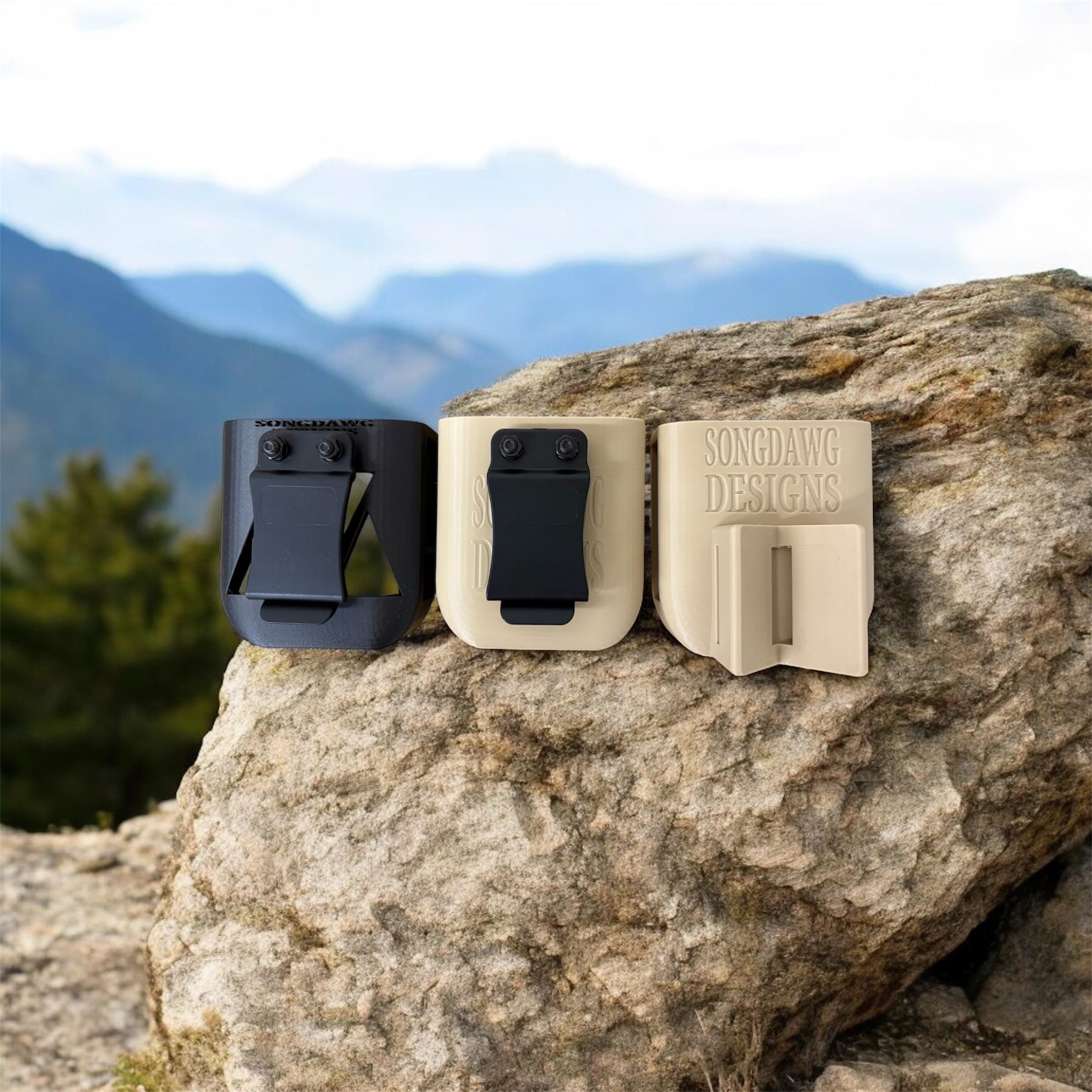 FoxPro TX1000 Remote Holder STL File 3D Print Belt Clip Tripod Mount Predator Hunting photo 5