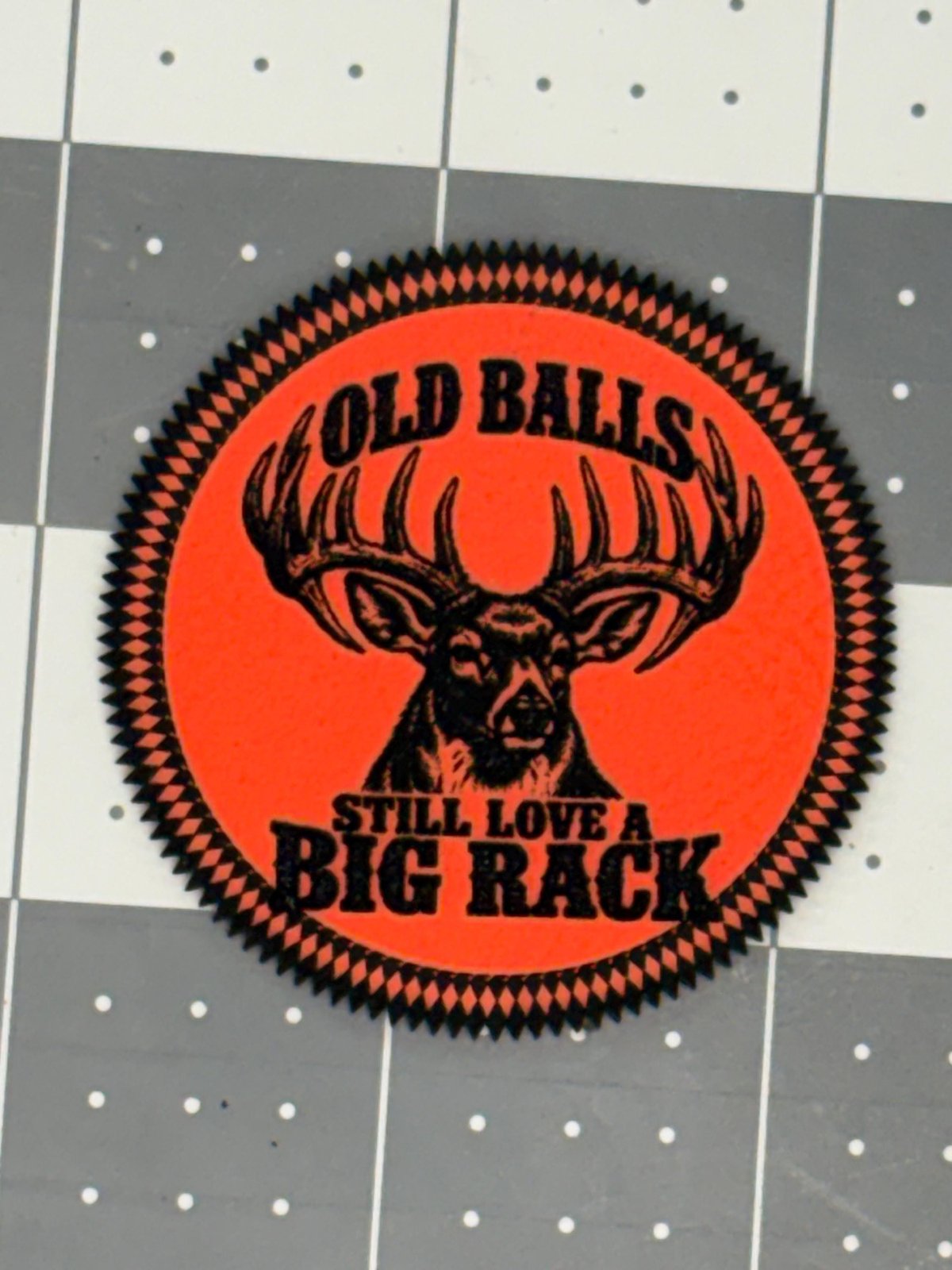 Funny Hunting Deer Hat Patches – Outdoor Humor Vector-Dot SVG Bundle for Laser Engraving photo 5