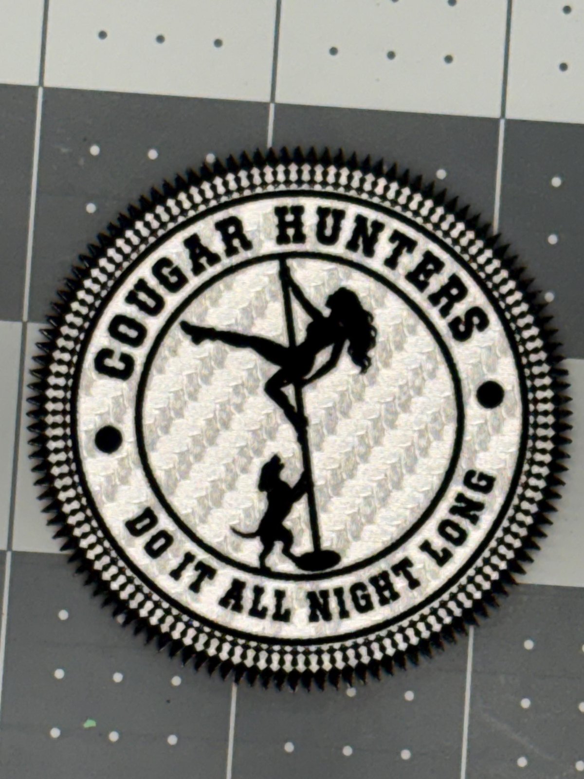 Funny Hunting Deer Hat Patches – Outdoor Humor Vector-Dot SVG Bundle for Laser Engraving photo 6