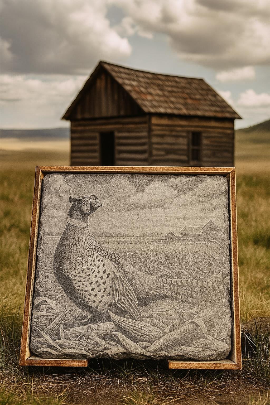 Game Bird Coaster Laser Files – Rustic Cabin Decor (SVG) photo 2