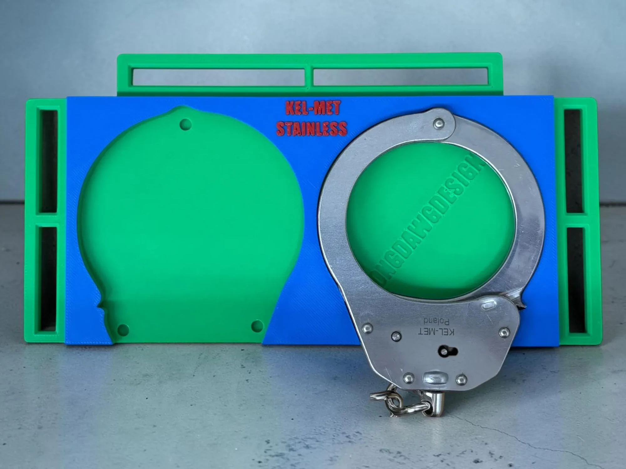 Handcuff Laser Engraving Jig – Gen 4 Fixture for Smith Wesson, Peerless, ASP Sentry, Kel-Met photo 6