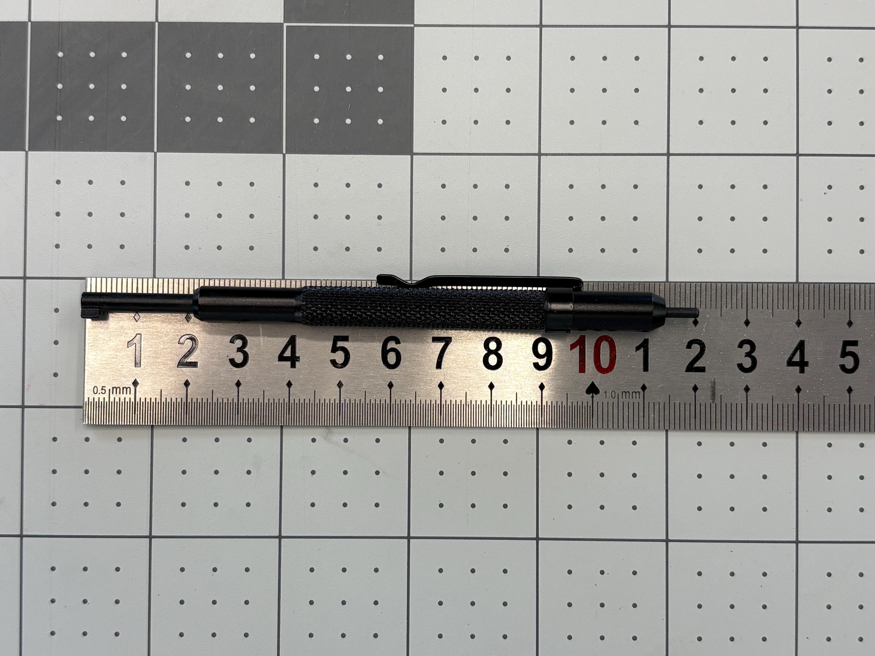 Handcuff Key Laser Engraving Jig | 6-Key Batch Fixture photo 4