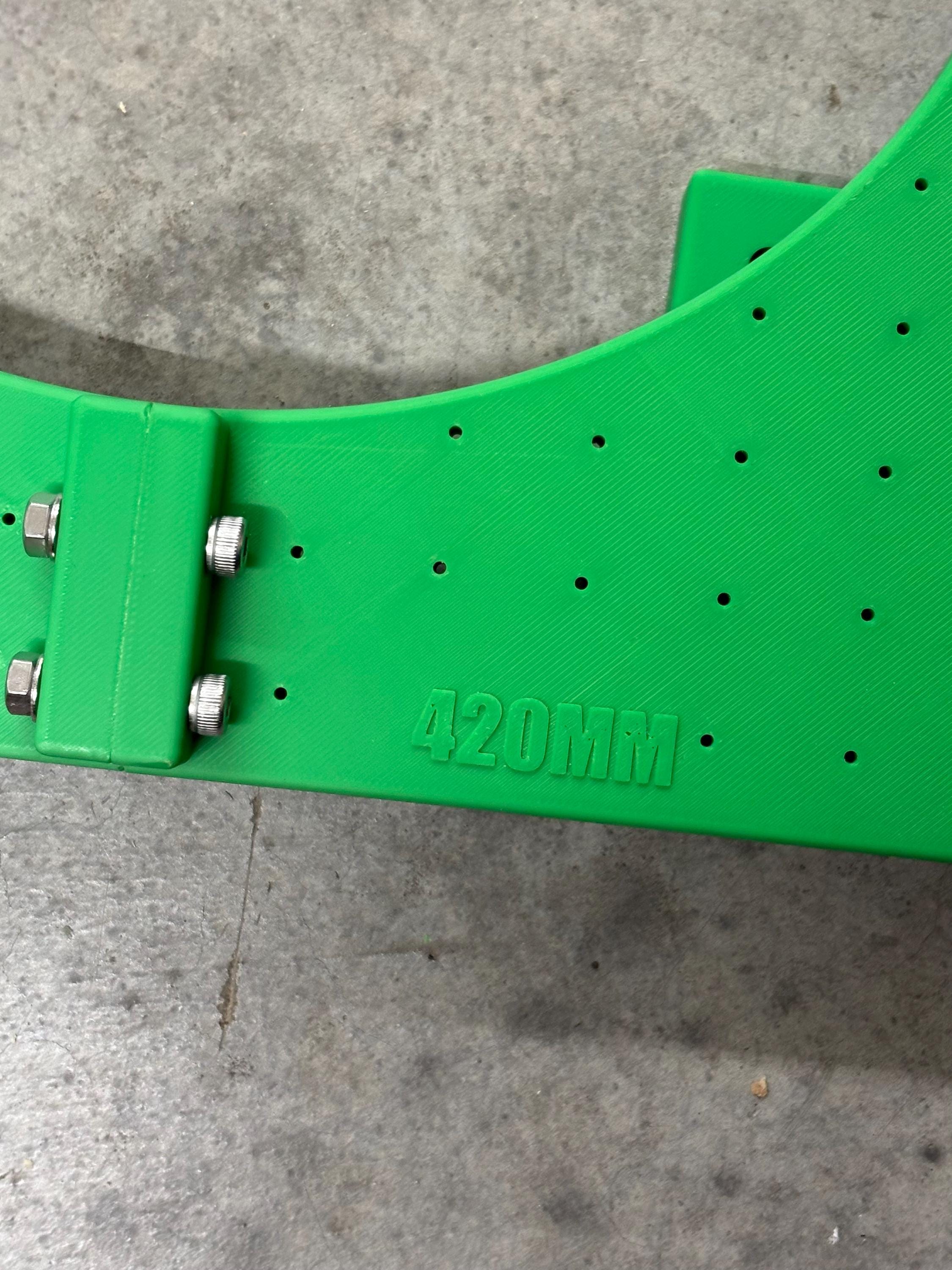 Hat Engraving Jig 300mm x 420mm, Laser Cutter 3D Printable Template (Digital Files) photo 3