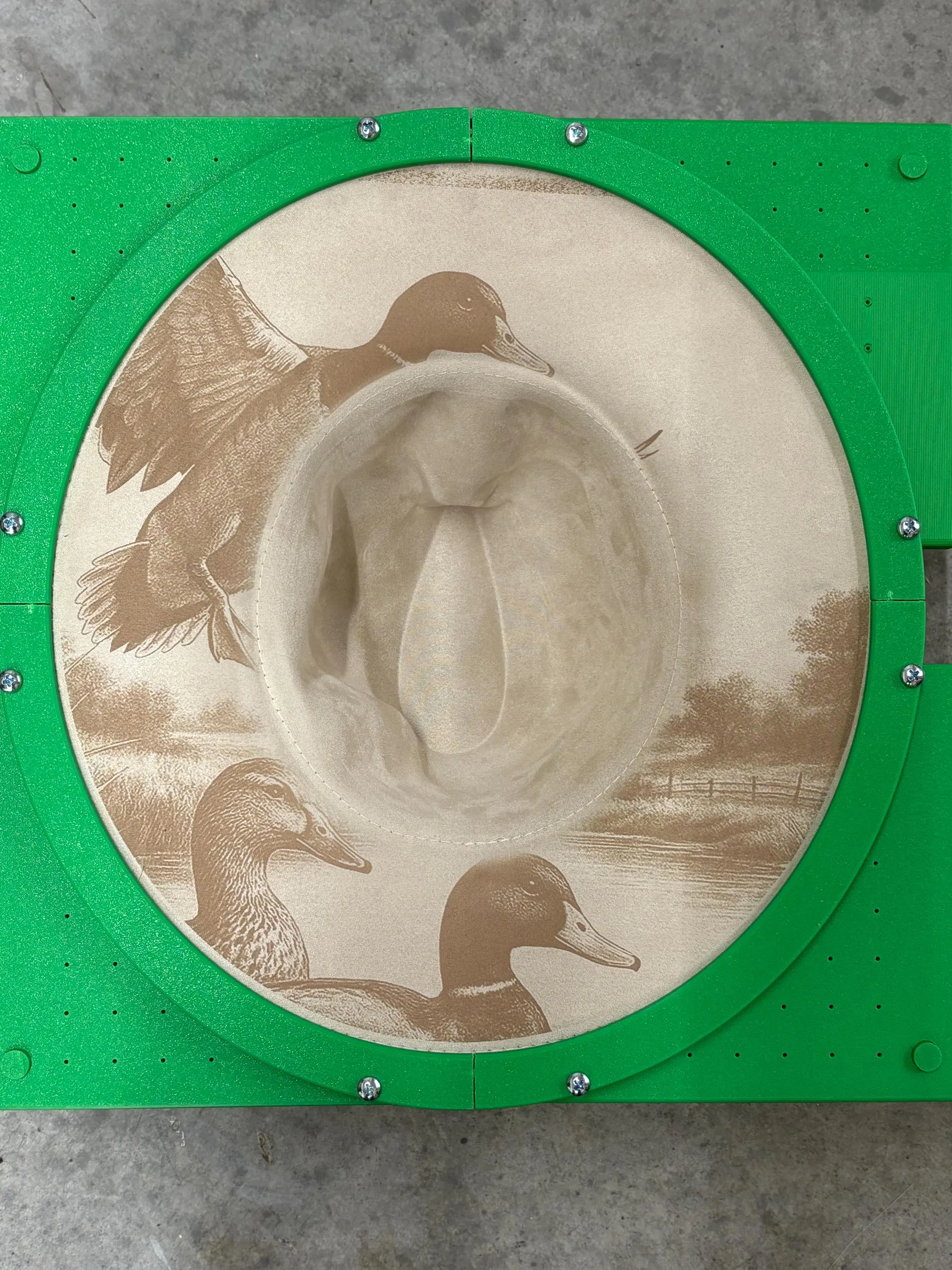 Hat Engraving Jig, Laser Cutter 3D Printable Template (Digital Files) photo 2