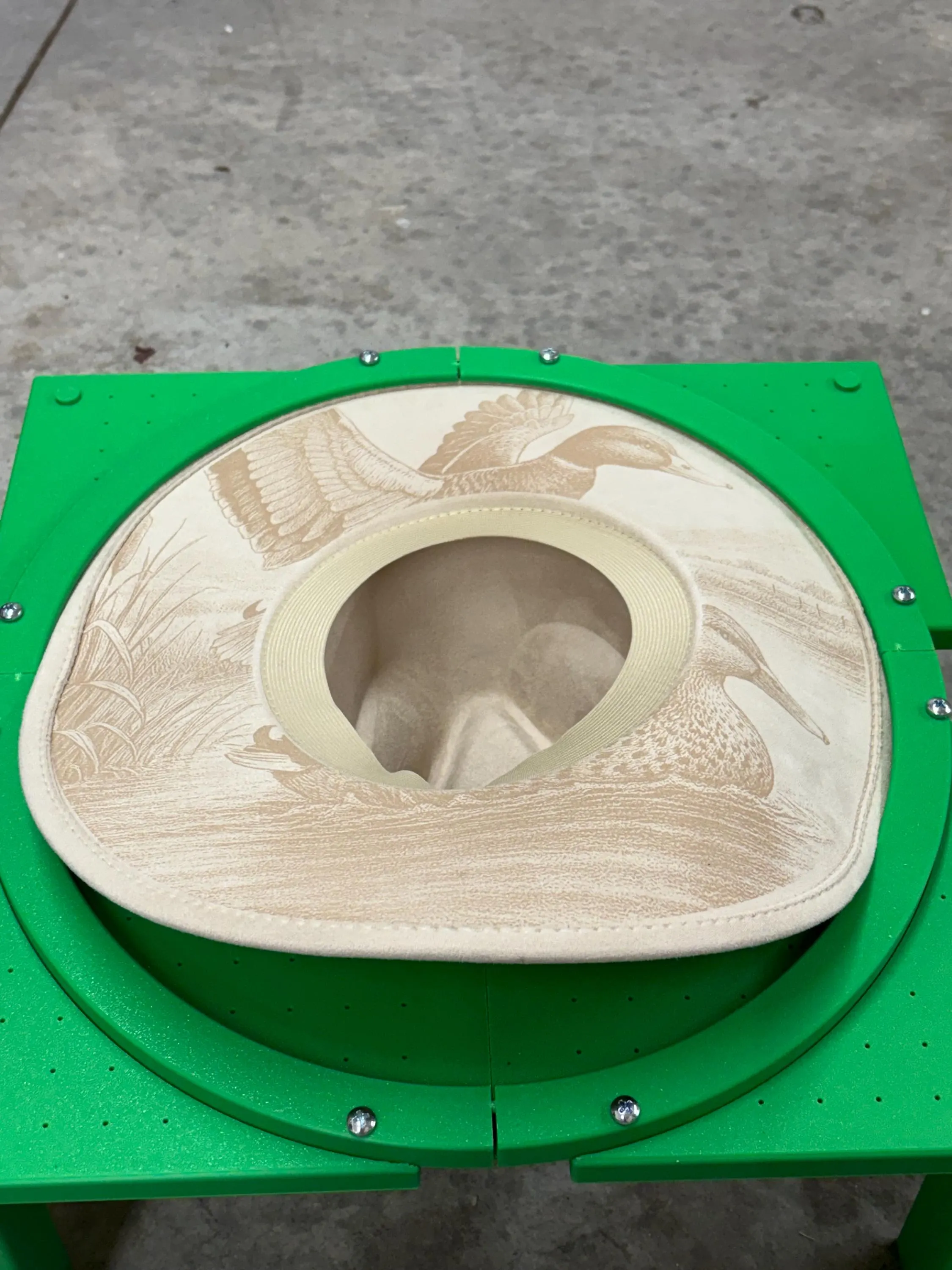 Hat Engraving Jig, Laser Cutter 3D Printable Template (Digital Files) photo 4