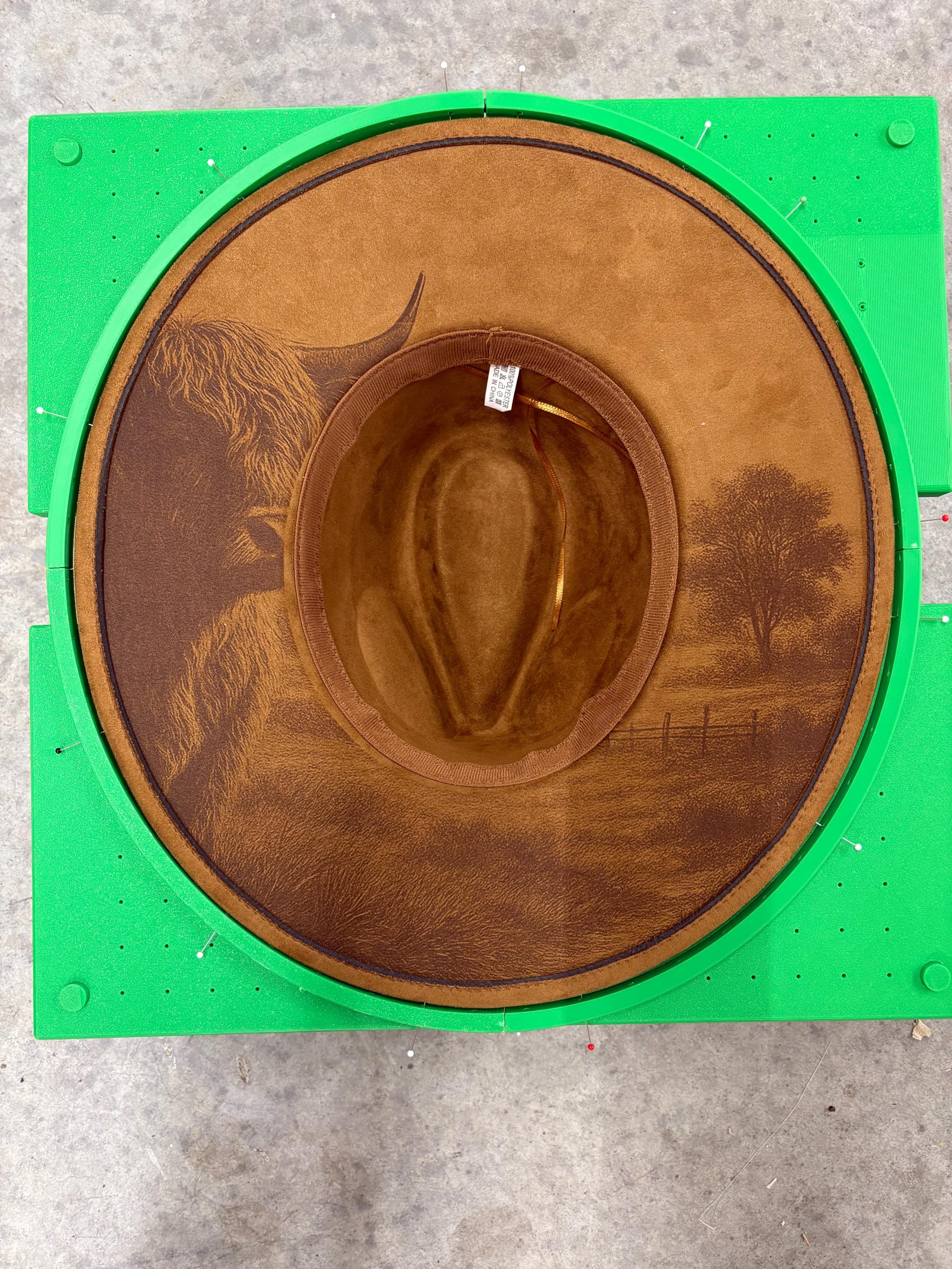Hat Engraving Jig, Laser Cutter 3D Printable Template (Digital Files) photo 9