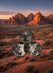 Wapiti Hunter Laser Engraved Aluminum Pocket Tin | One of a Kind photo 3