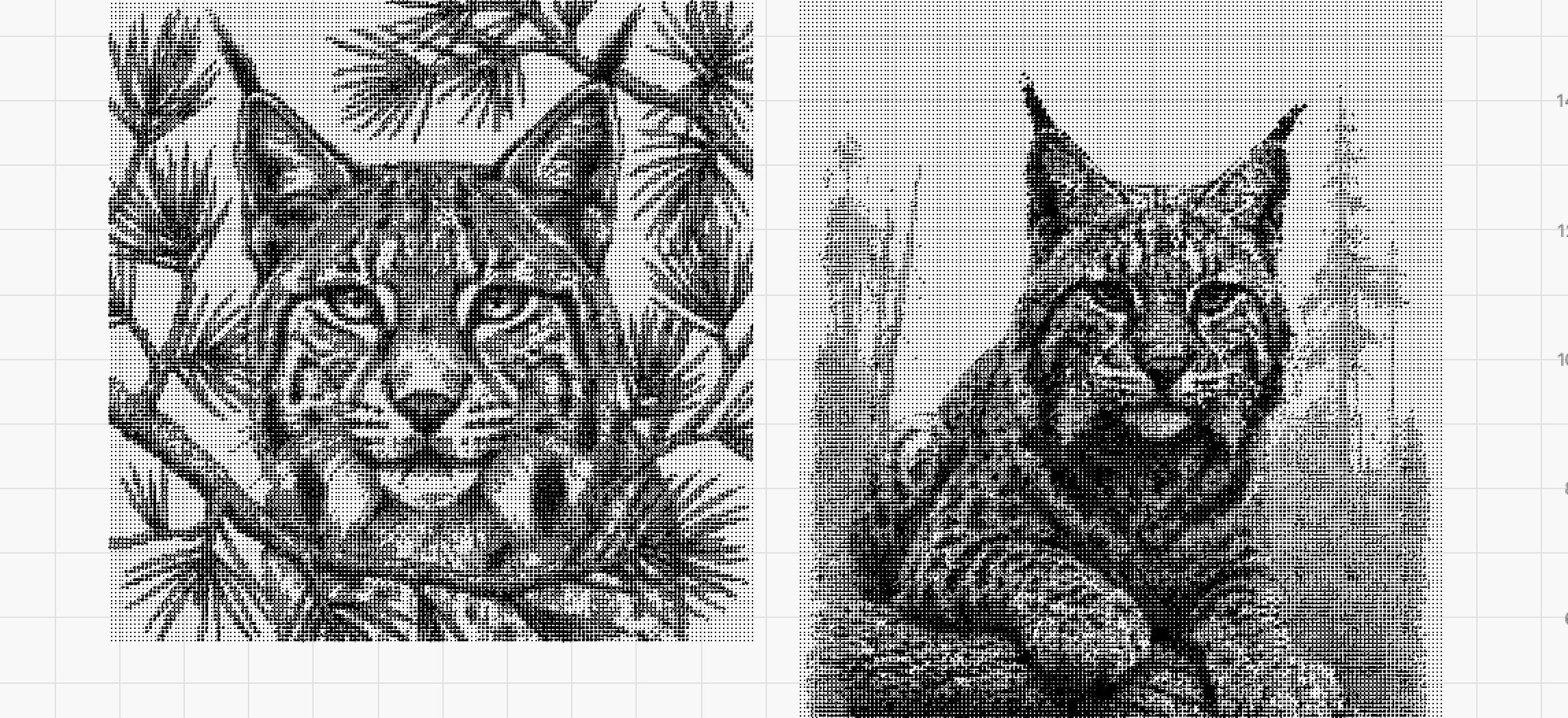 Bobcats and Birds Vector Dot SVG Bundle – Wildlife Laser Engraving Patterns photo 10